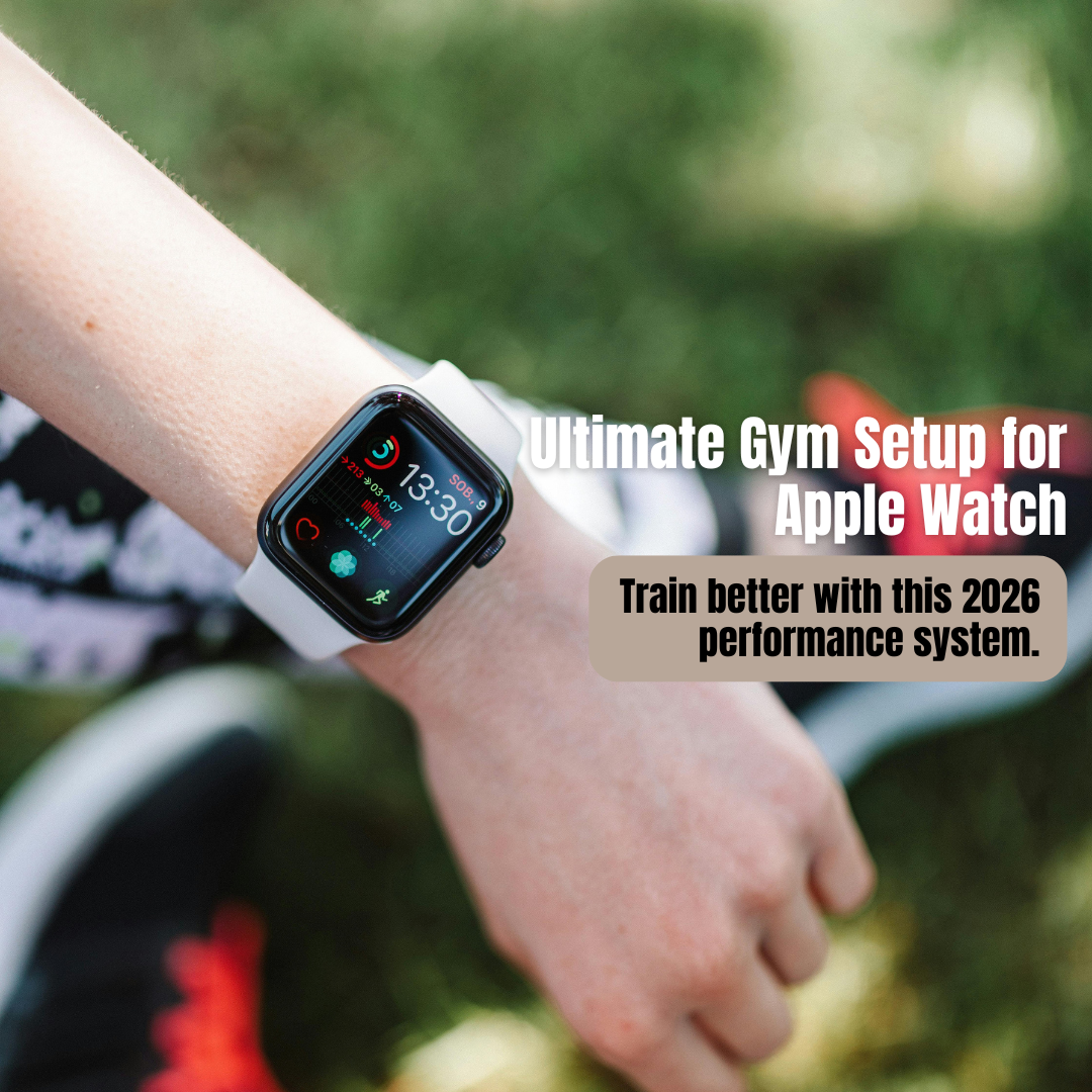 Apple Watch gym setup guide featuring fitness tracking during workout